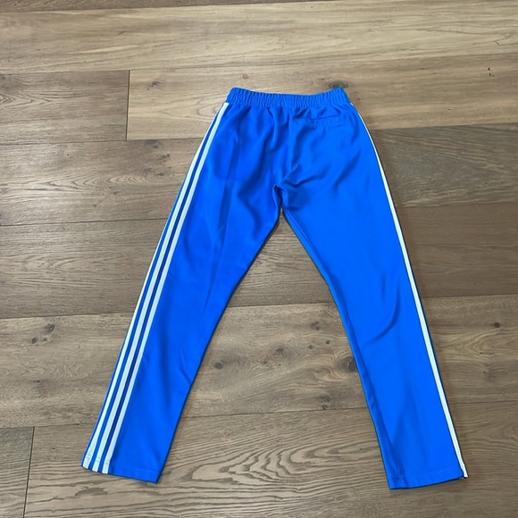 Adidas Beckenbauer Primeblue Track Pants Bluebird H09116 Men's Size Small - Picture 10 of 11
